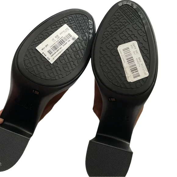 GB Gianni Bini Suede Platform Clog NWT - Picture 10 of 11